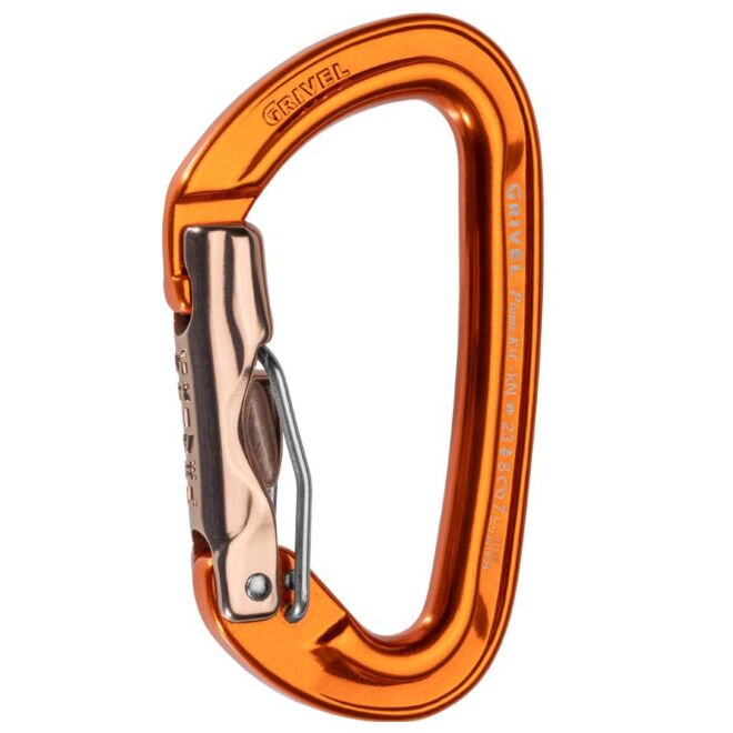 Grivel Plume Wire Lock K3L moschettone a doppia leva arrampicata