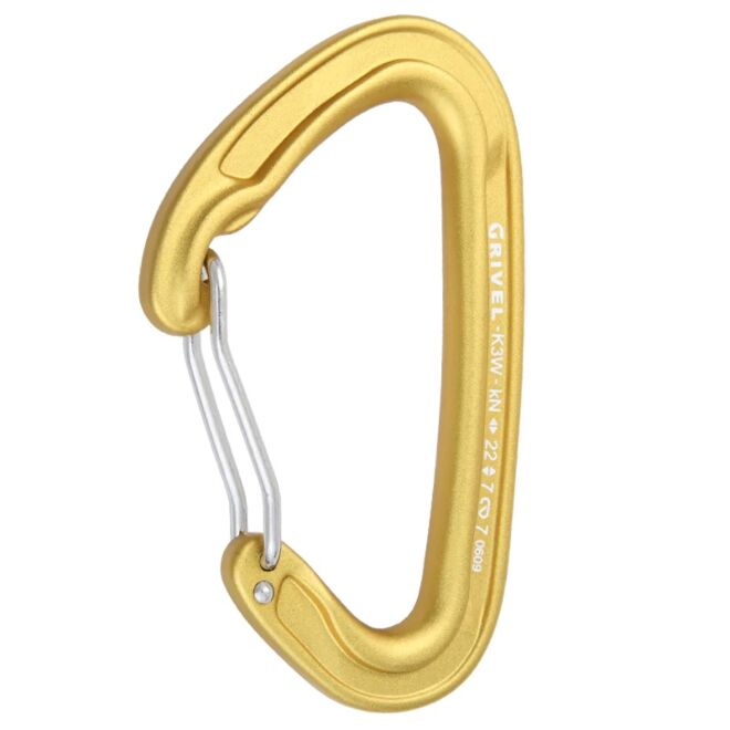 Grivel Plume K3W moschettone arrampicata