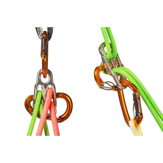 Grivel Scream piastrina discensore arrampicata
