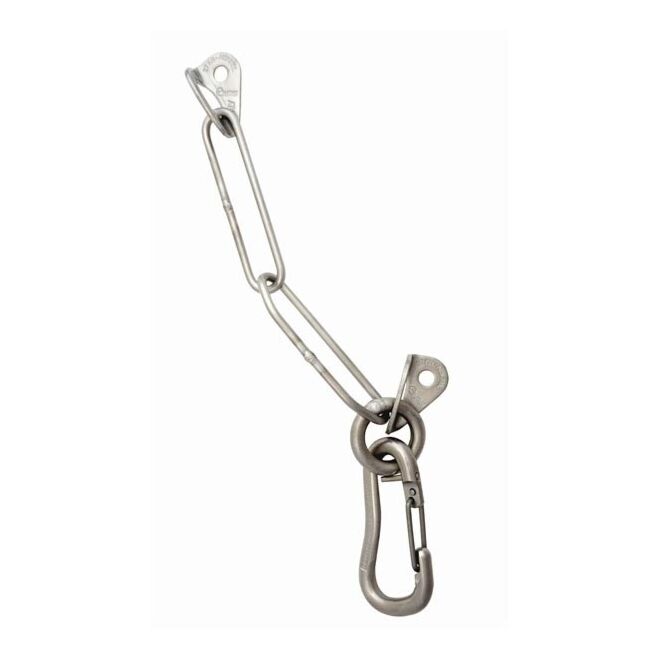 Raumer Gruppo Sosta inox 2 Rock Ø12 mm + 1 Catena + 1 Anello + 1 Moschettone