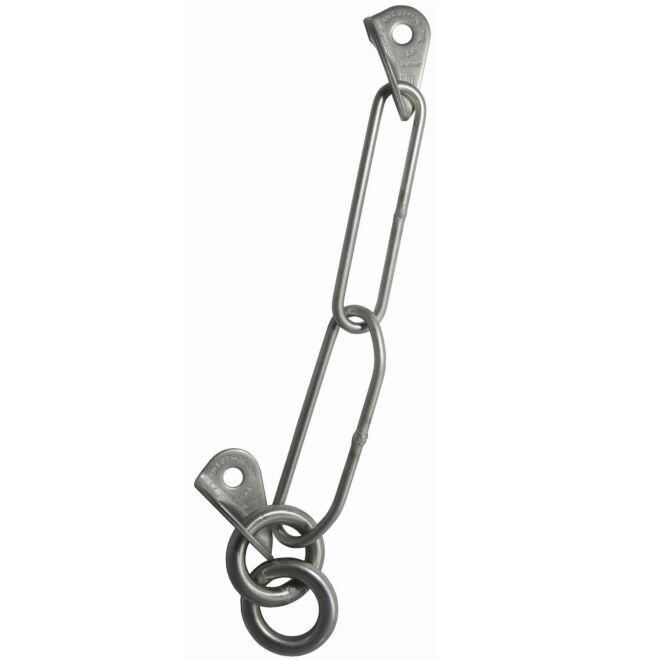 Raumer Gruppo Sosta inox - 2 Rock Ø10 mm + 1 Catena + 2 Anelli Ø10 mm 