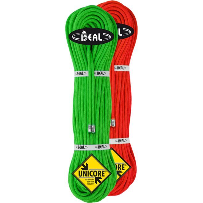 Beal Gully 7.3mm Unicore Golden Dry Pack mezza corda arrampicata