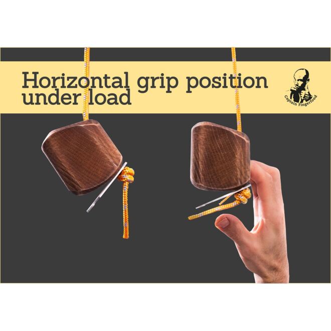 Captain Fingerfood Hangboard 180° trave arrampicata portatile
