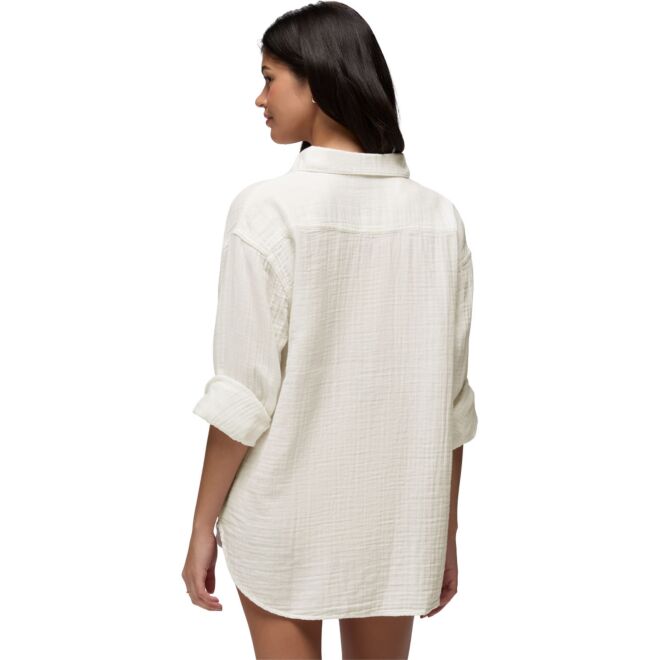 Prana Hideaways Button Down Top camicia donna