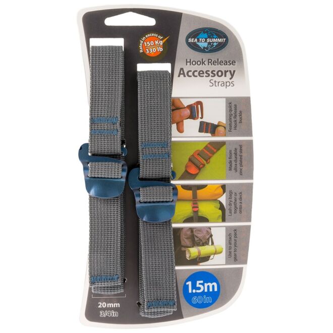 Sea To Summit Tie Down Accessory Strap 20 mm fettucce cinghie di compressione
