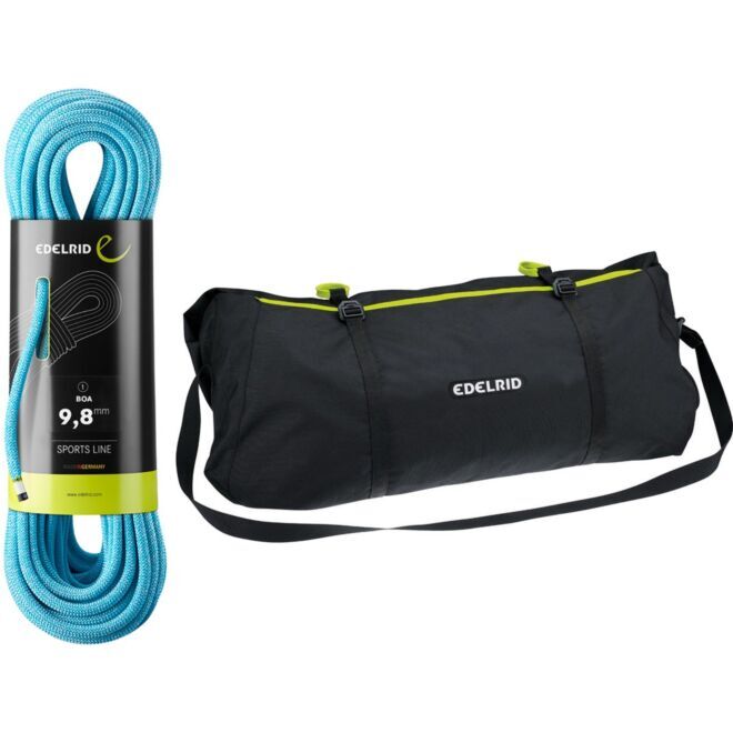 Edelrid Boa 9.8 mm + Liner Rope Bag  corda arrampicata