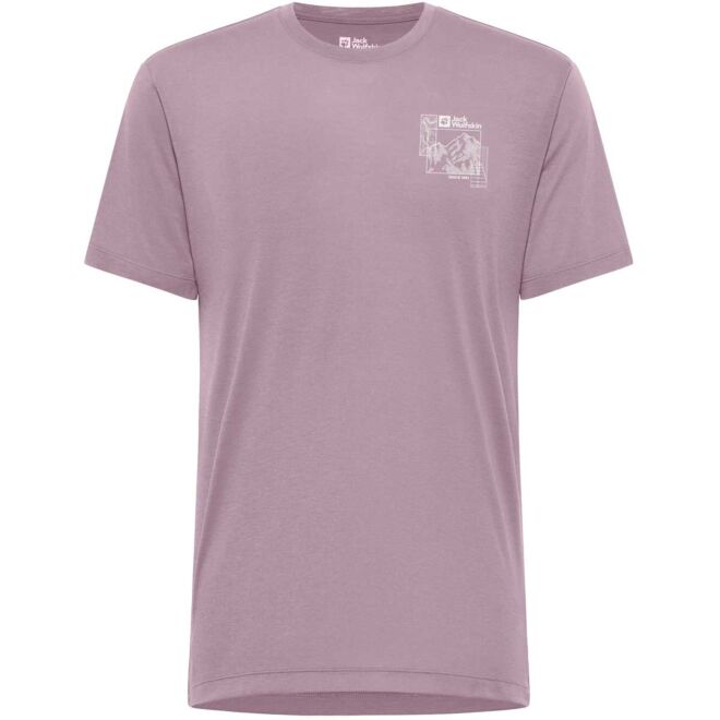 Jack Wolfskin Vonnan Graphic T M maglietta uomo