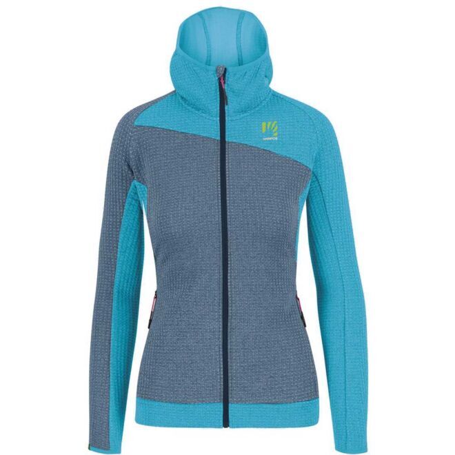 Karpos Averau W Full-Zip Hoodie Fleece pile tecnico donna