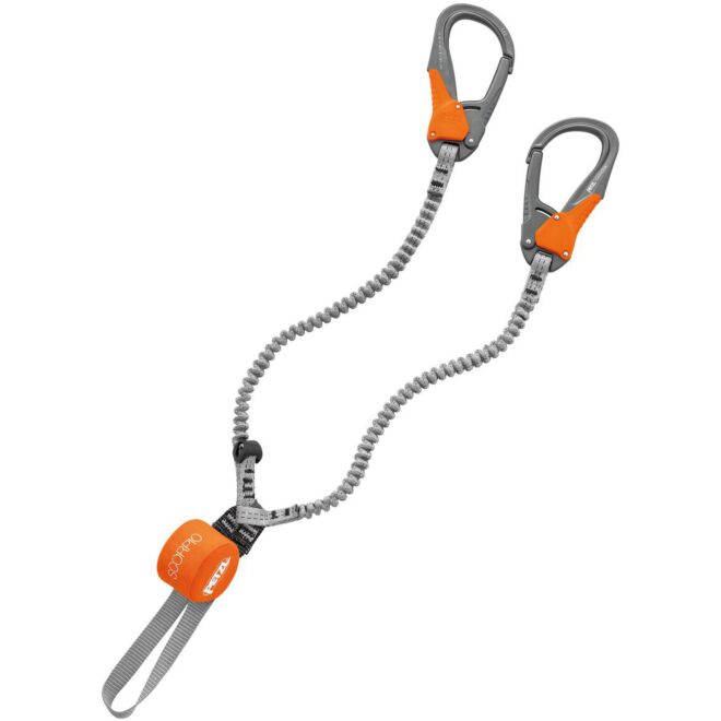 Petzl Scorpio Eashook set via ferrata