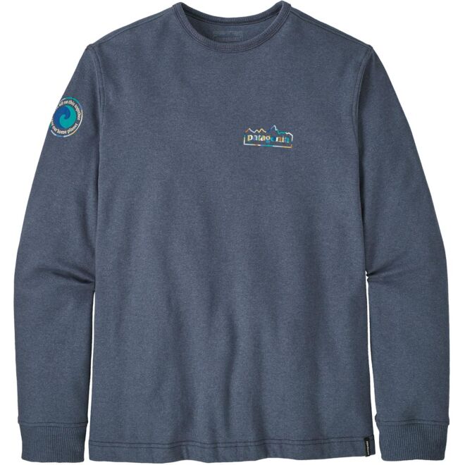 Patagonia M's Long-Sleeved Unity Fitz Wildrise Crew felpa con cappuccio uomo