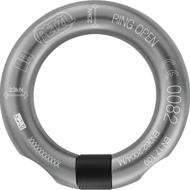 Petzl Ring Open anello di collegamento lavori in quota