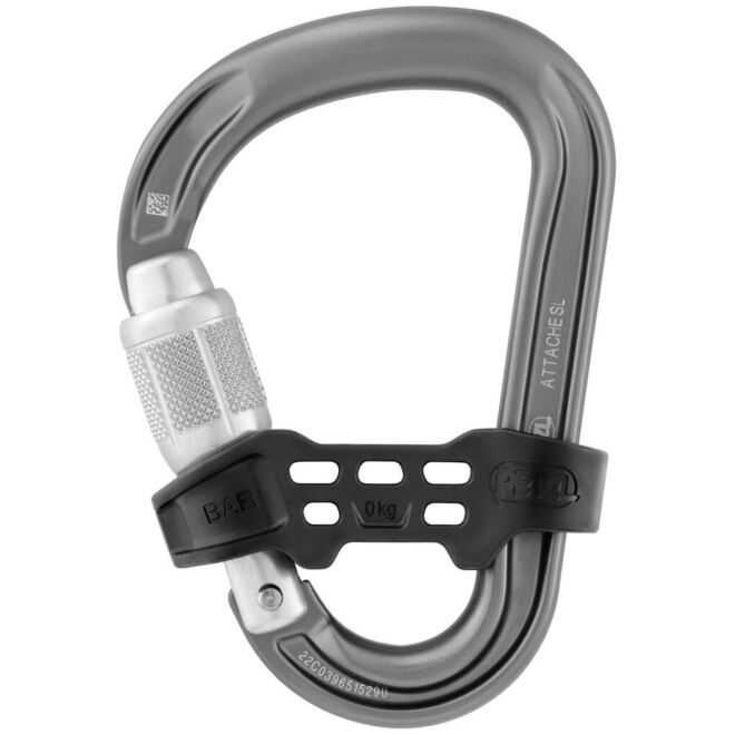 Petzl Attache Bar moschettone a ghiera arrampicata