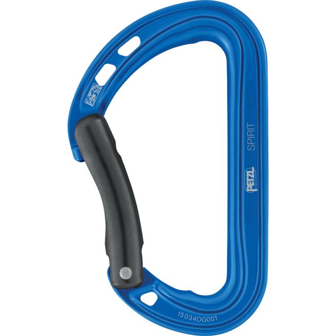Petzl Spirit Bent Gate moschettone arrampicata