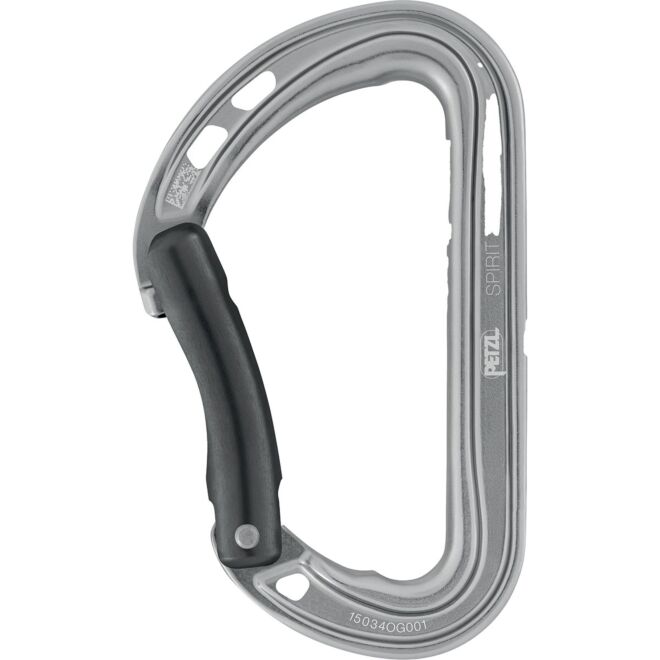 Petzl Spirit Bent Gate moschettone arrampicata