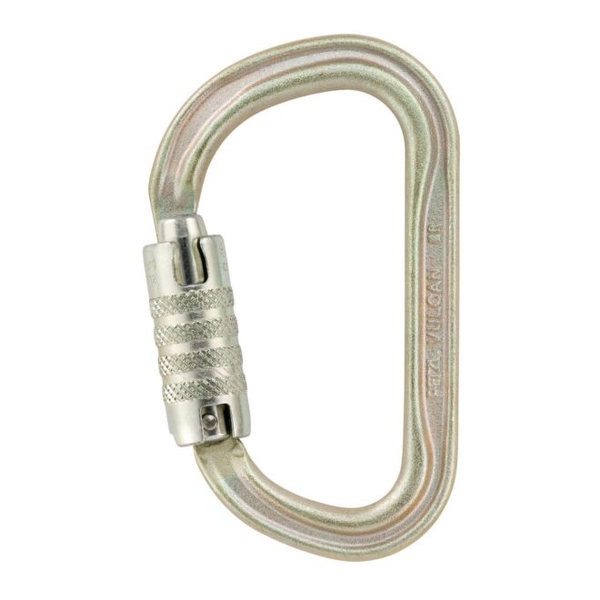 Petzl Vulcan moschettone triplo movimento lavoro versione internazionale