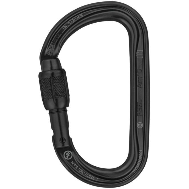 Petzl Am'D Screw Lock moschettone a ghiera da arrampicata