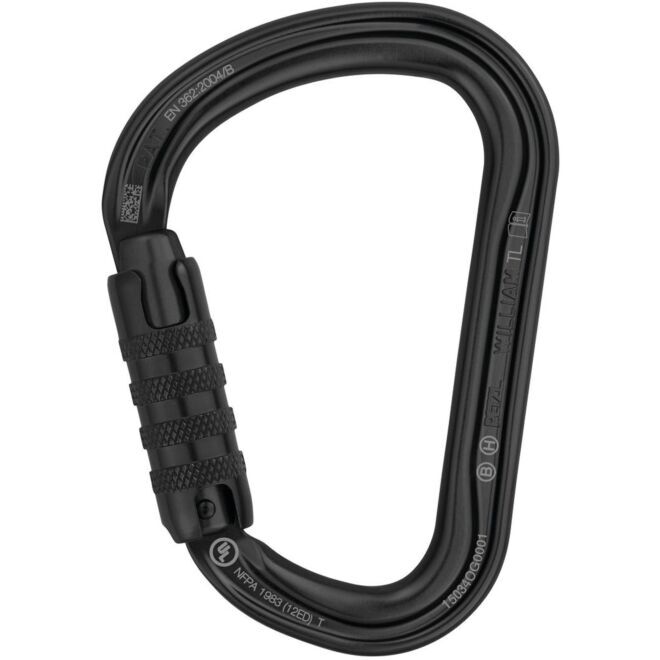 Petzl William Triact Lock moschettone a chiusura automatica arrampicata