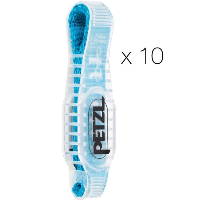 Petzl Axess String fettuccia con fermafettuccia 10-pack