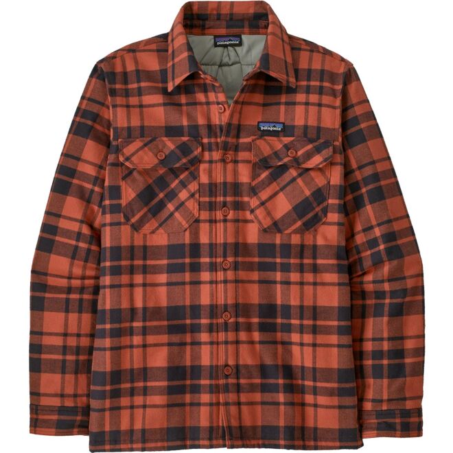 Patagonia M's Insulated Organic Cotton MW Fjord Flannel Shirt camicia uomo