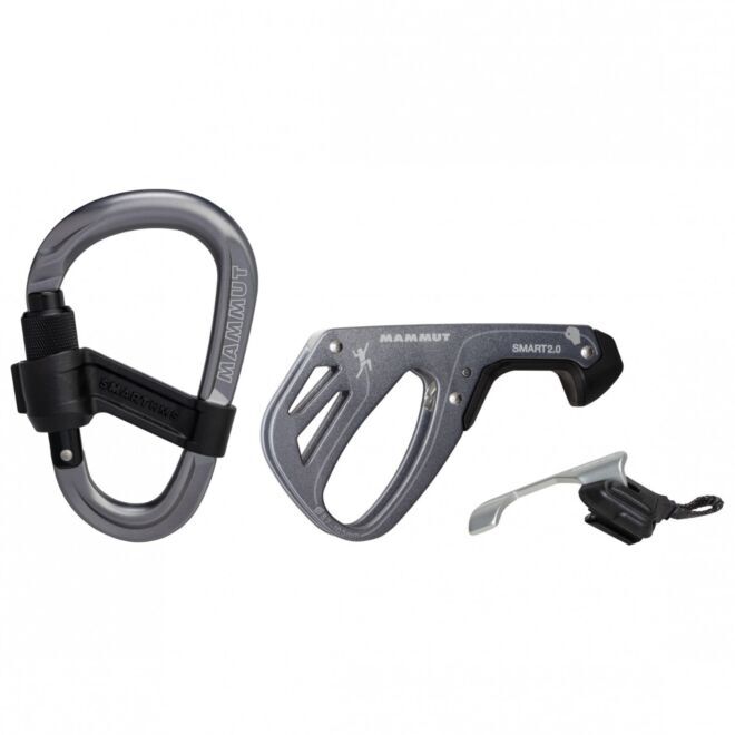 Mammut Smarter Belay Package moschettone e assicuratore arrampicata