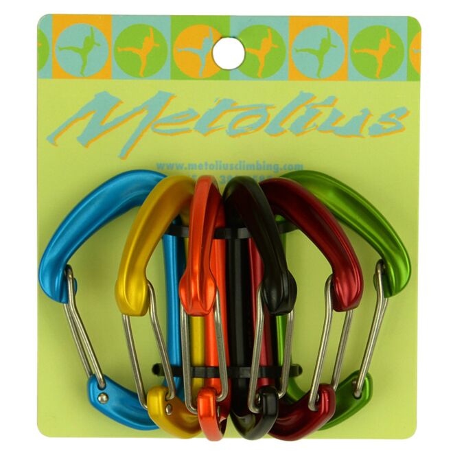 Metolius FS Mini II Jet Set 6 Pack moschettoni da arrampicata