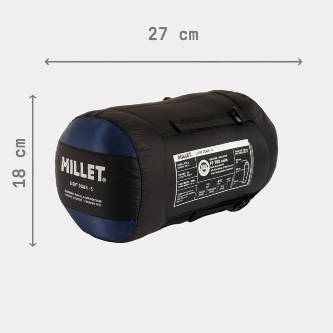 Millet Light Down -5° sacco a pelo