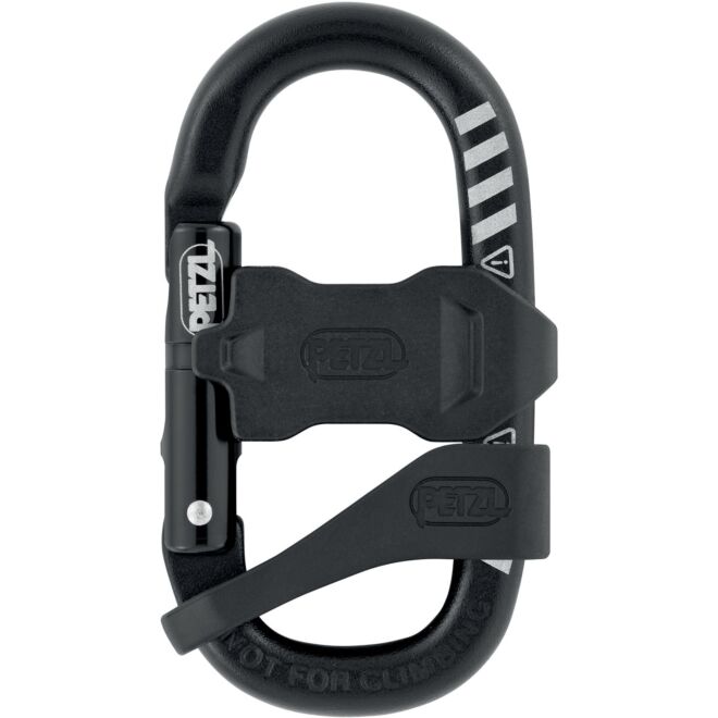 Petzl Mino con accessori moschettone porta materiale