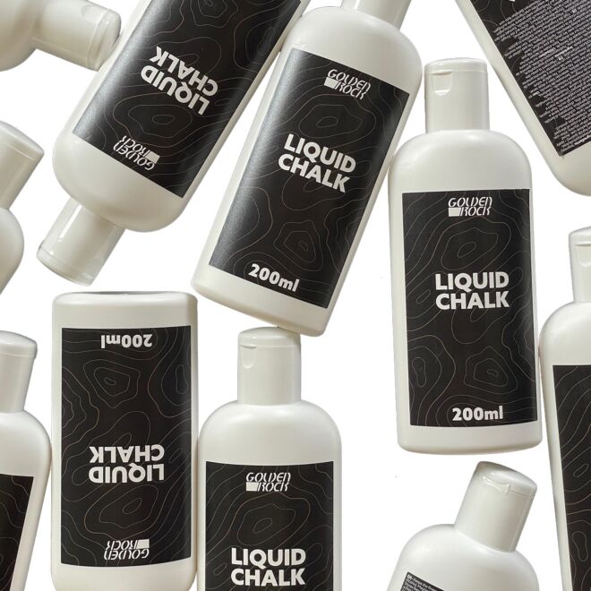Golden Rock Liquid Chalk 200 ml magnesite liquida 12-pack