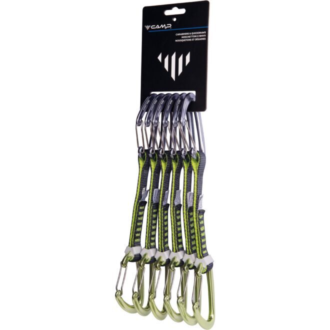 CAMP Set 6 Orbit Wire Express KS 6 pack rinvii arrampicata