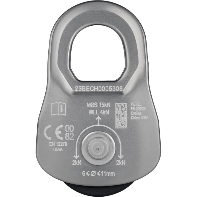 Petzl Oscillante carrucola di emergenza per soccorso