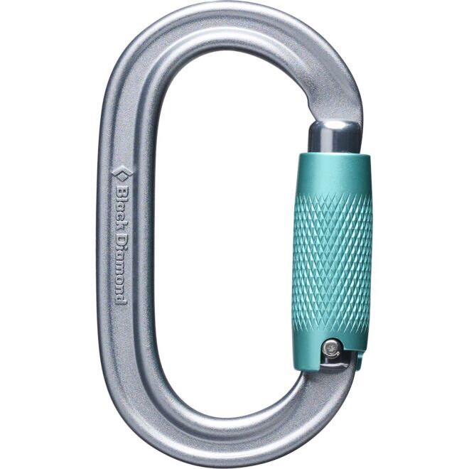 BD Black Diamond Oval Triple Lock Carabiner moschettone arrampicata