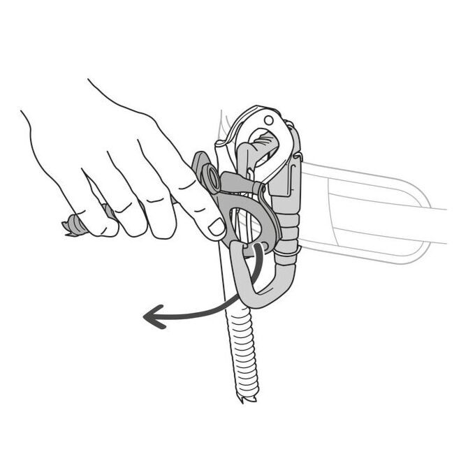 Petzl Caritool Evo moschettone porta materiale