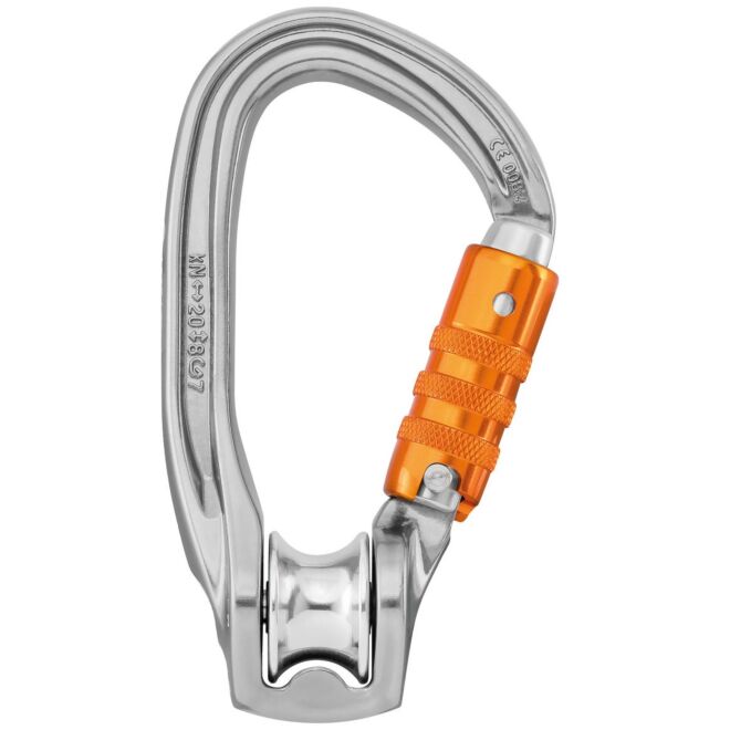 Petzl Rollclip Z Triact-Lock carrucola moschettone per lavori in quota