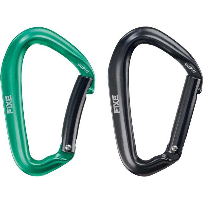 Fixe Pack 4 Puput Wide Green rinvii arrampicata