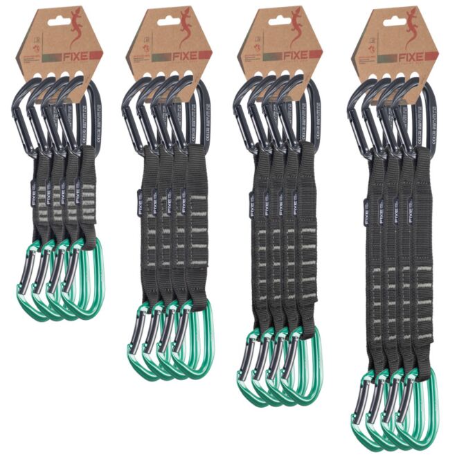 Fixe Pack 4 Puput Wide rinvii arrampicata