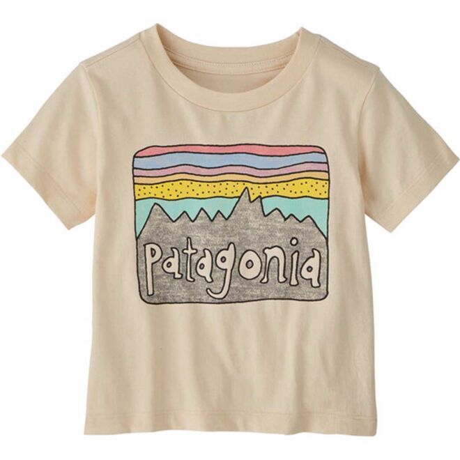 Patagonia Baby Fitz Roy Skies magliette bambino