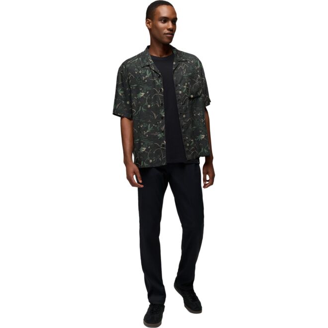 Prana Peacepath Shirt camicia a maniche corte uomo