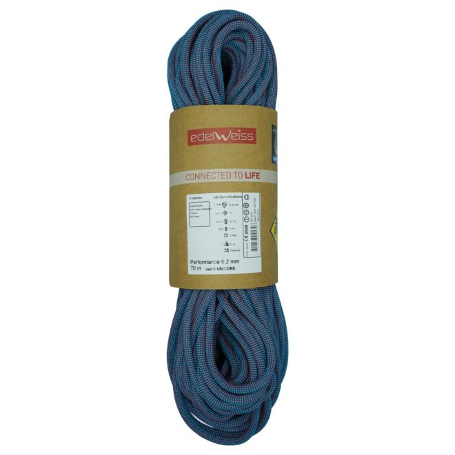 Edelweiss Performance 9.2 mm Supereverdry Unicore corda arrampicata