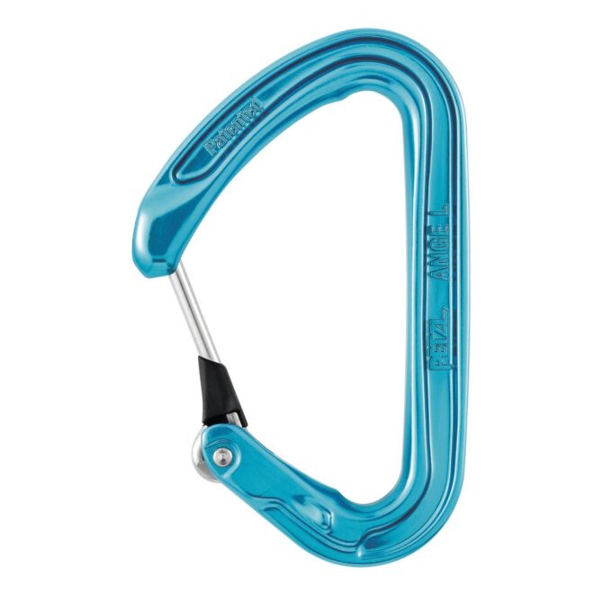 Petzl Ange L moschettone arrampicata