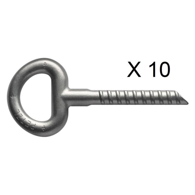 Petzl Bat'inox Ø14 mm chiodo ancoraggio arrampicata 10-Pack