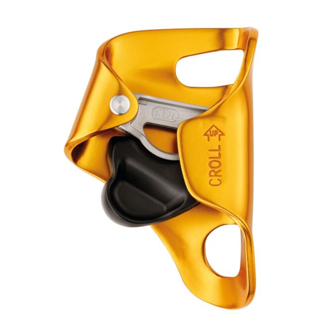 Petzl Croll L bloccante ventrale da lavoro e speleologia