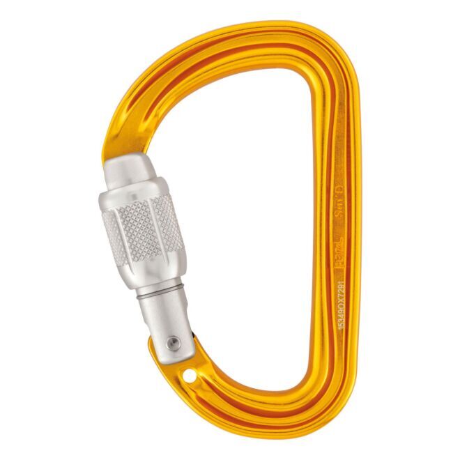 Petzl Sm'D Screw Lock moschettone a ghiera per arrampicata