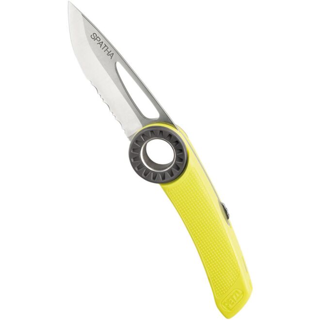 Petzl Spatha coltello serramanico moschettonabile