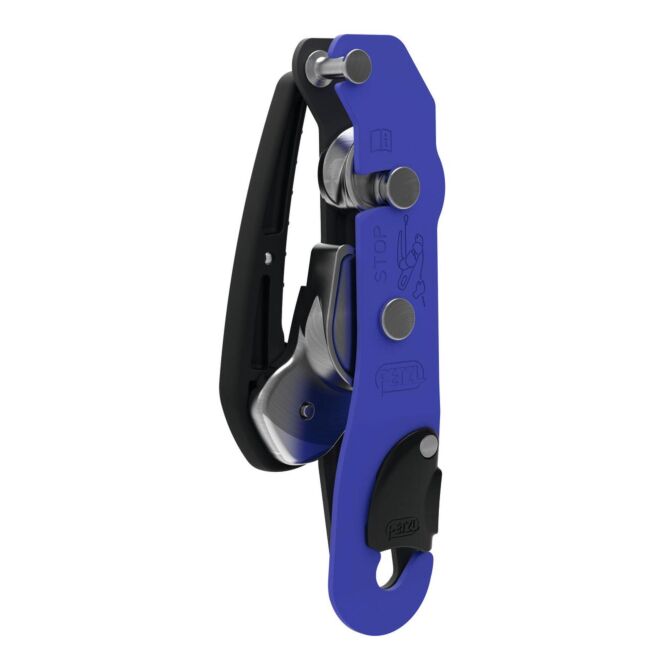 Petzl Stop discensore da speleologia a frenaggio assistito