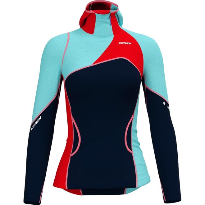 Crazy Pull Electra pile polare tecnico donna
