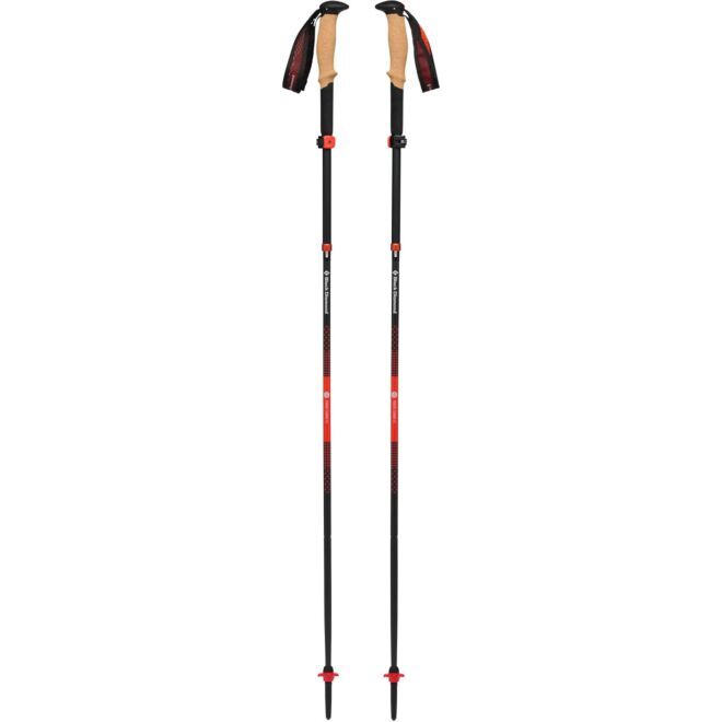 BD Black Diamond Pursuit Carbon Flz Trek Poles bastoncini da trekking