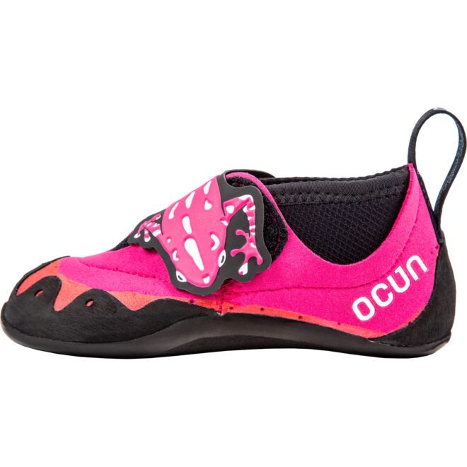 Ocun Ribbit Pink/Black scarpette arrampicata bambino
