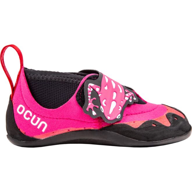 Ocun Ribbit Pink/Black scarpette arrampicata bambino