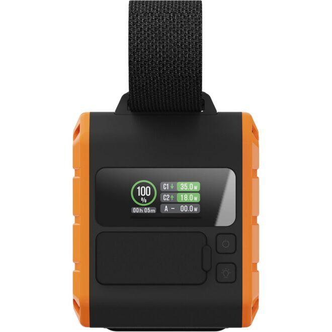 Rugged Flashlight Powerbank 100W - 40000 mAh caricabatteria portatile con torcia