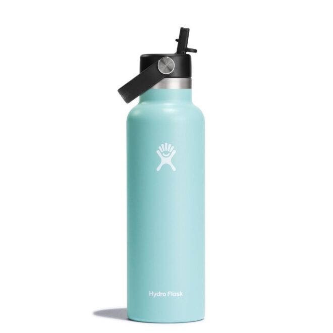 Hydro Flask 21 OZ (621 ml) Standard Mouth with Flex Straw Cap borraccia termica